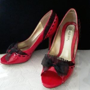 Red high heels